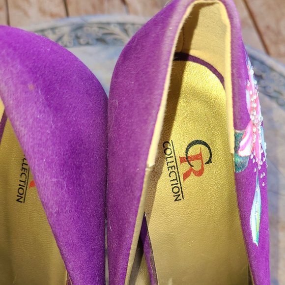 Women's Classy Pumps with Stunning Hidden Platform Heel Sz 7.5 CR Collection - Picture 7 of 12